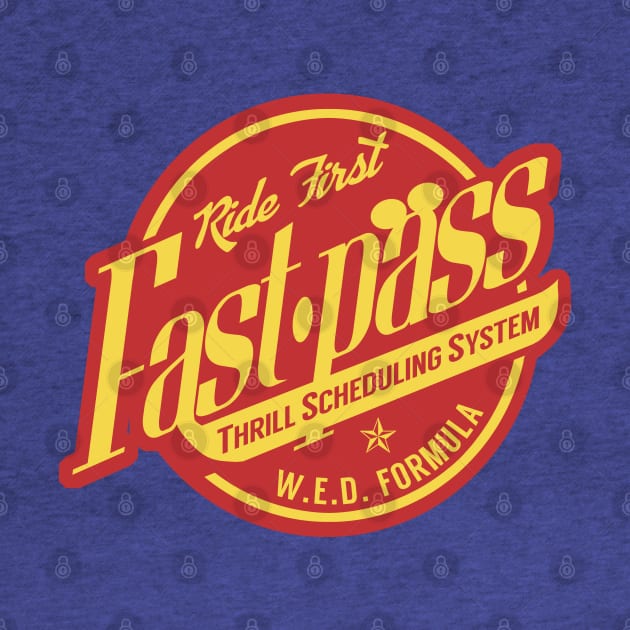 FastPass Sticker by PopCultureShirts